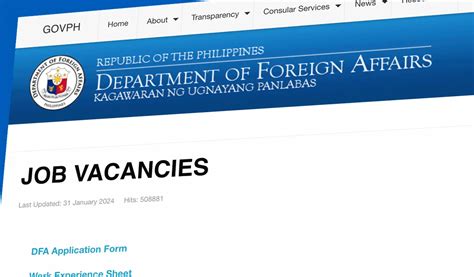 dfa hiring passport processor|Department of Foreign Affairs (DFA) is hiring: Apply now!.